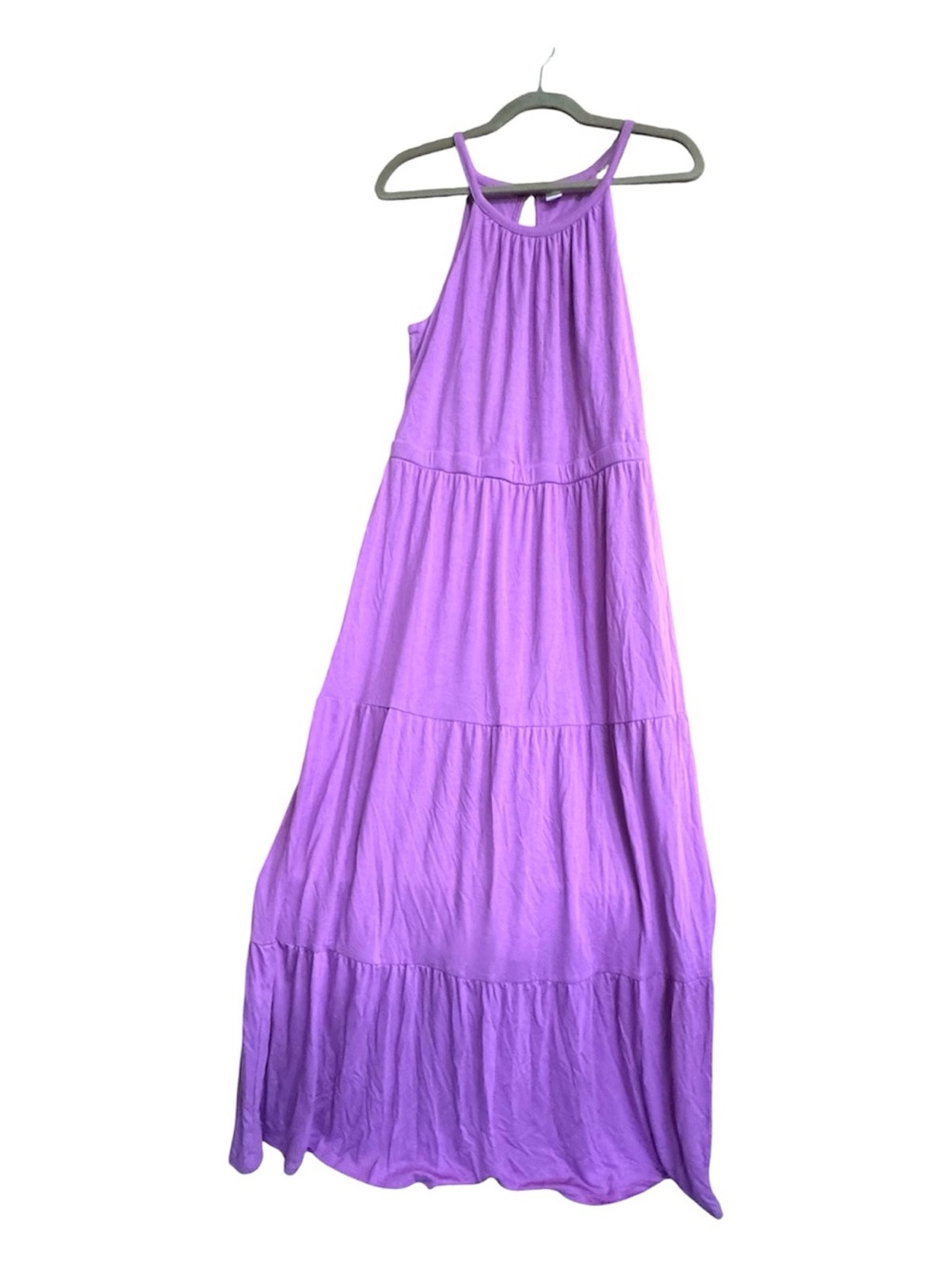 Old Navy Lilac Tiered Maxi Dress - Purple Sz L